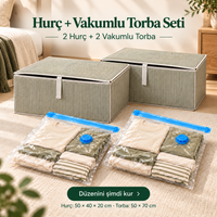 Hurç + Vakumlu Torba Seti